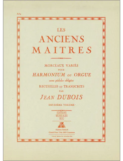 Anciens Maitres Vol 2